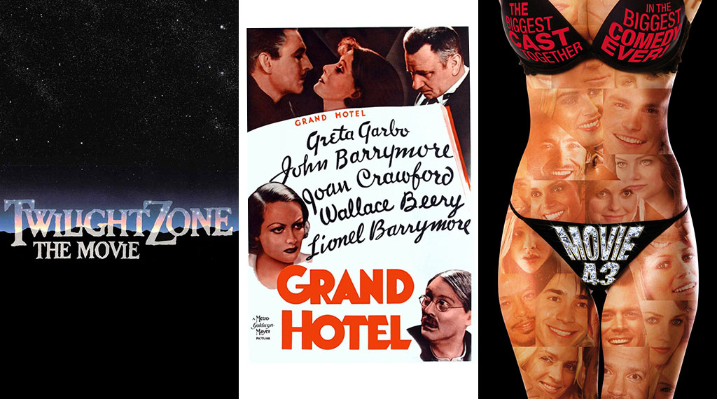 Anthology Films: 'Twilight Zone: The Movie', 'Grand Hotel', 'Movie 43'