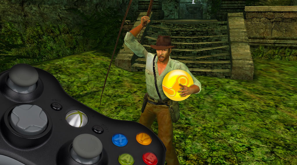 Add 'Indiana Jones and the Emperor's Tomb' to Steam and play with the XBox 360 Controller